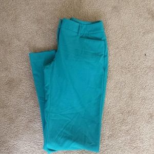 Teal New York and Company Dress Pants