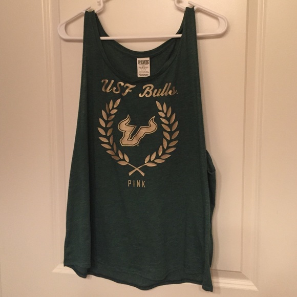 NWOT Victoria's Secret PINK USF BULLS Tank