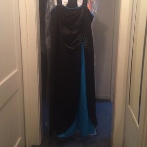 Floor length gown
