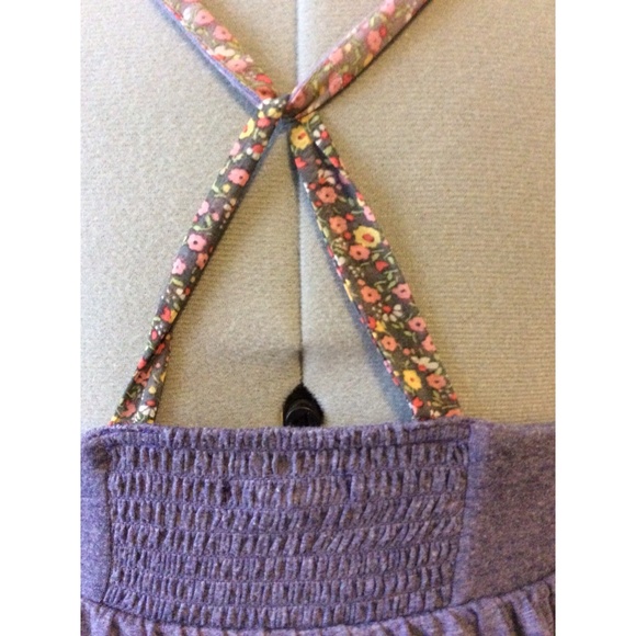 Purple ruffle tank top - Picture 3 of 3