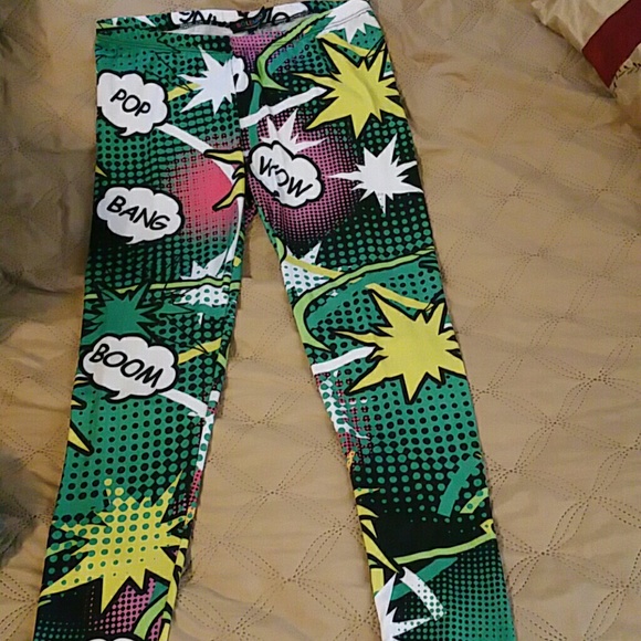 Comic Strip Leggings