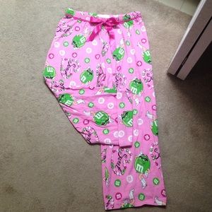 M&M pajama pants