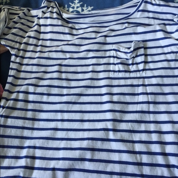 Ann Taylor Striped Shirt