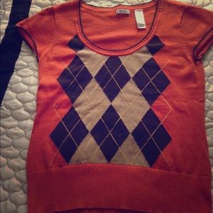 Liz & co. Short sleeve sweater