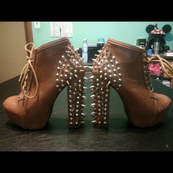Spiked booties