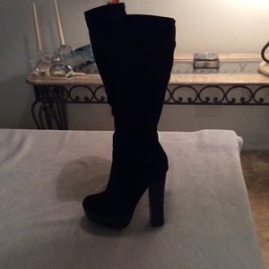 Sexy Faux Suede Boots