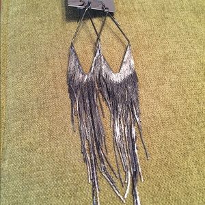 NWT Express Silver Earrings