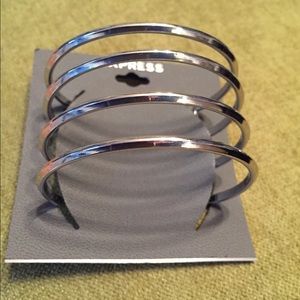 NWT Express Silver Cuff