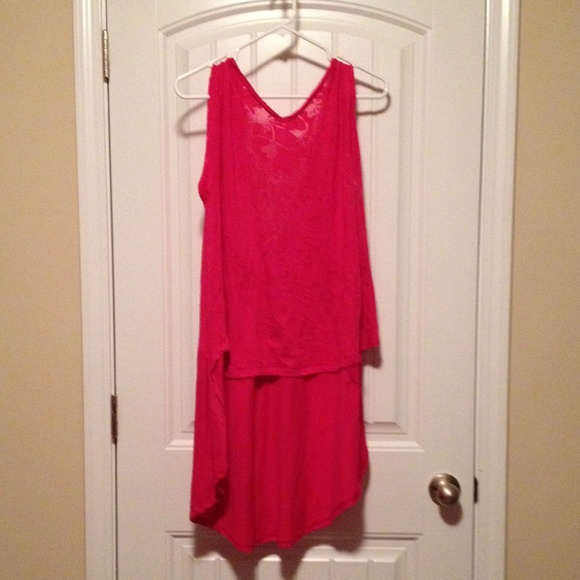 Lane Bryant top, short in the front/long in back