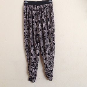 F21 Printed Joggers