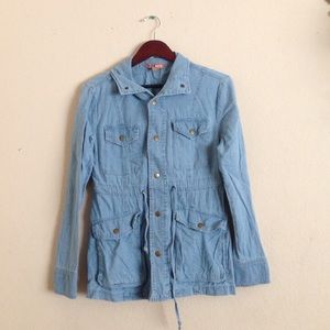 Denim Anorak Jacket
