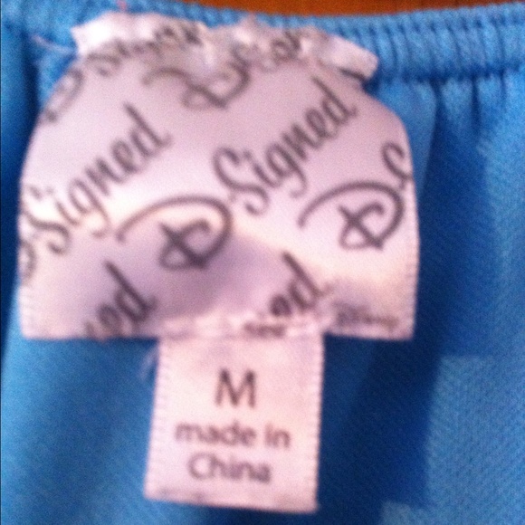 Girls Blue Ruffle Top Hi Low Blouse - Picture 4 of 4