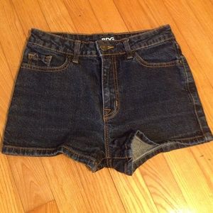 BDG High Waisted Denim Shorts