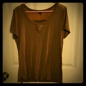 Lapis brown tee