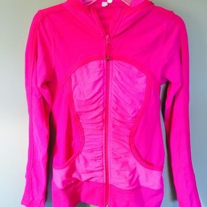 Lululemon Scuba Jacket Hot Pink