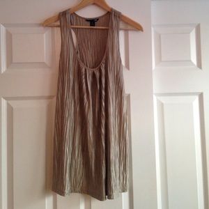 Gold Shimmer H&M Sleeveless Top