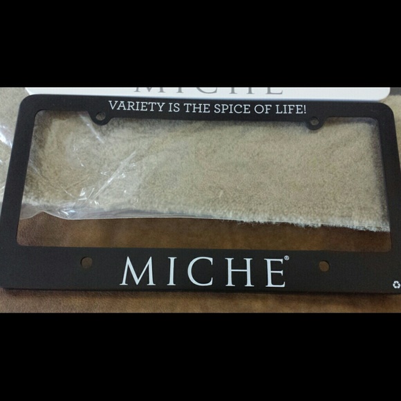 New Miche license plate frame set(both) - Picture 3 of 4