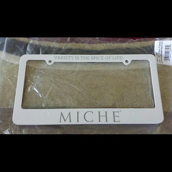 New Miche license plate frame set(both) - Picture 4 of 4