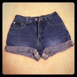 High waisted shorts