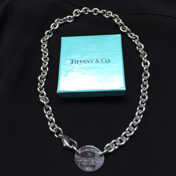 Return to Tiffanny silver authentic necklace