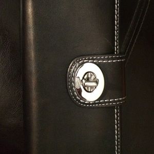 Black coach wallet