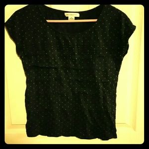 Liz Claiborne navy tee