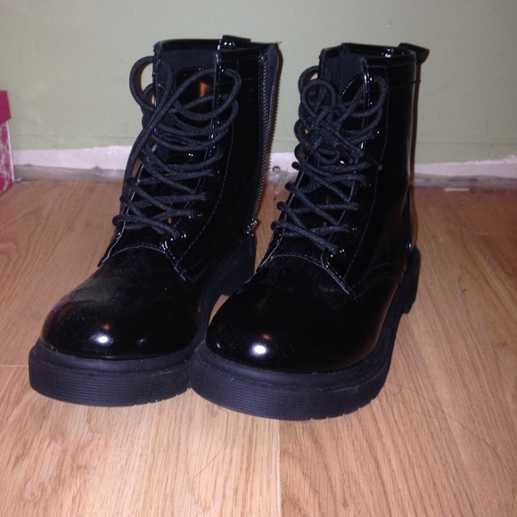 Black Combat Boots