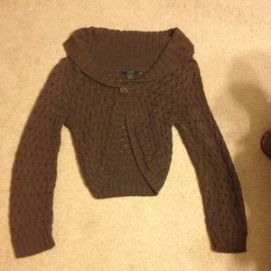 Express brown sweater