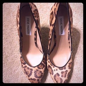 Steve Madden "Poized" leopard pump