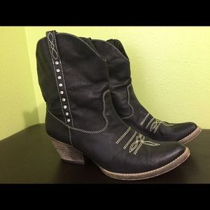🎉SALE🎉Leather cowgirl boots