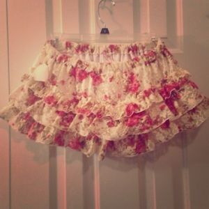 Floral Lace Shorts