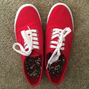 Red sneaker