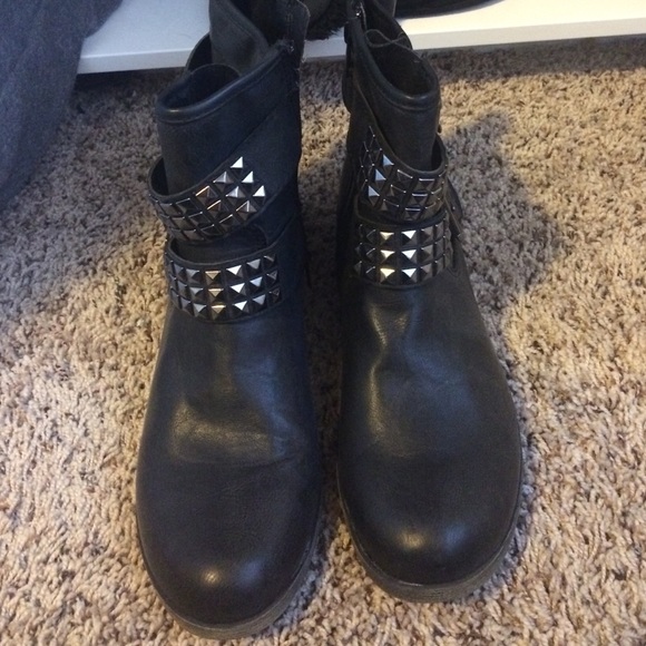 Studded Boots.