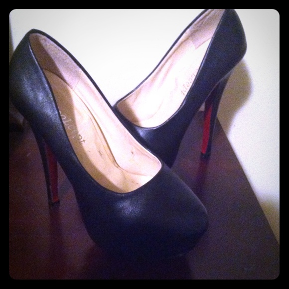Black heels