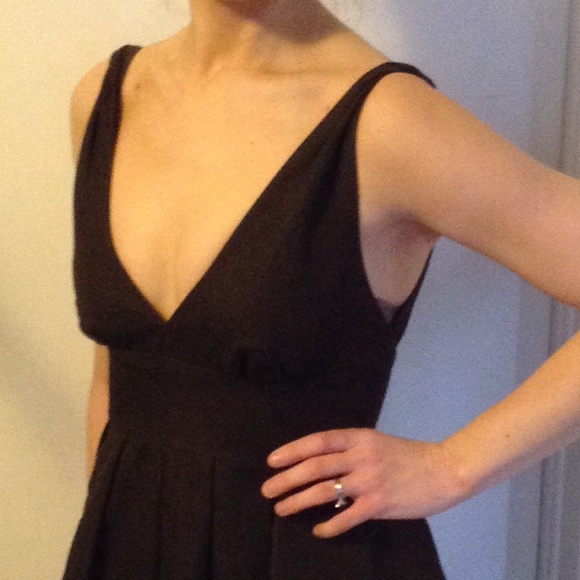 SOLD J. Crew 100% cotton brown dress - Picture 2 of 3