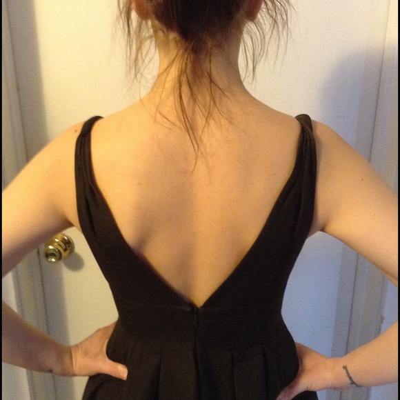 SOLD J. Crew 100% cotton brown dress - Picture 3 of 3