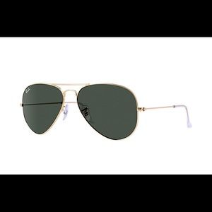 Gold Polarized Ray Ban Aviators