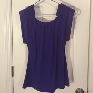 Express purple blouse