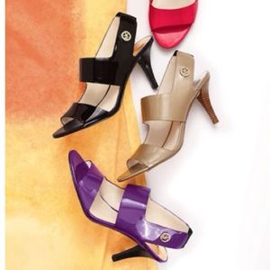 MK strappy low heel pumps