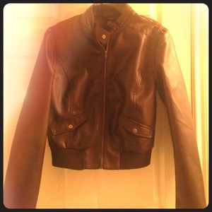 Leather jacket