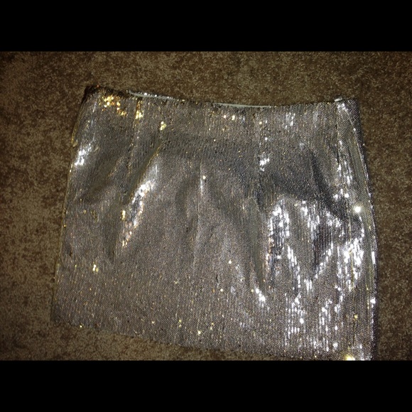 Sequin skirt!