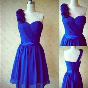 Blue formal dress