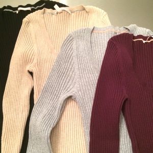 VS Ribbed Sweater Top Bundle!