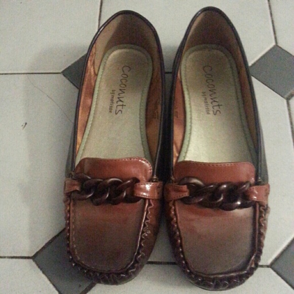 Brown and Black Flats
