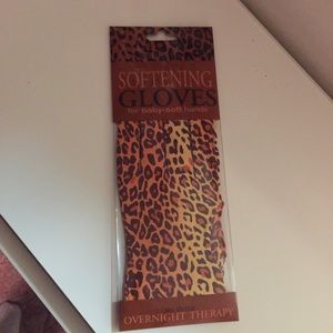 Hand softening gloves!