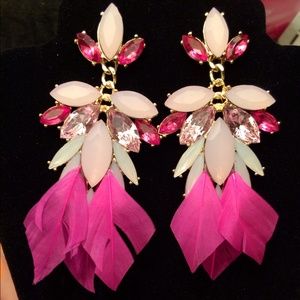 💥SALE 💥Pink Chandelier Earrings