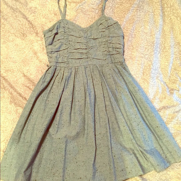 Denim paint speckled "Very J" dress