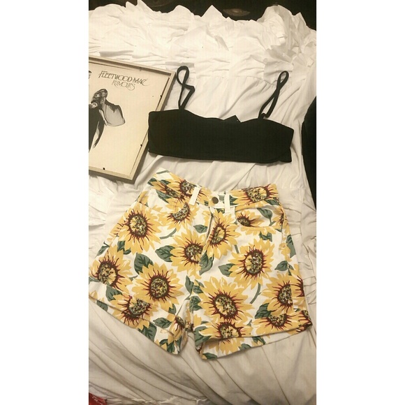 American apparel sunflower shorts