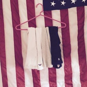 Abercrombie & Fitch and Hollister basic tank tops