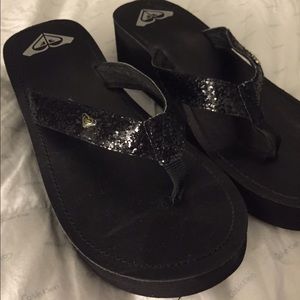 Roxy high flip flops